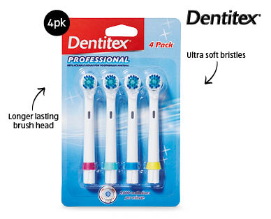 Toothbrush Replacement Heads 4pk