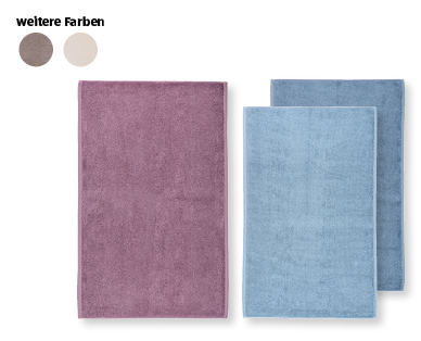 GREEN FEELING BIO Badematte Bio-Baumwolle