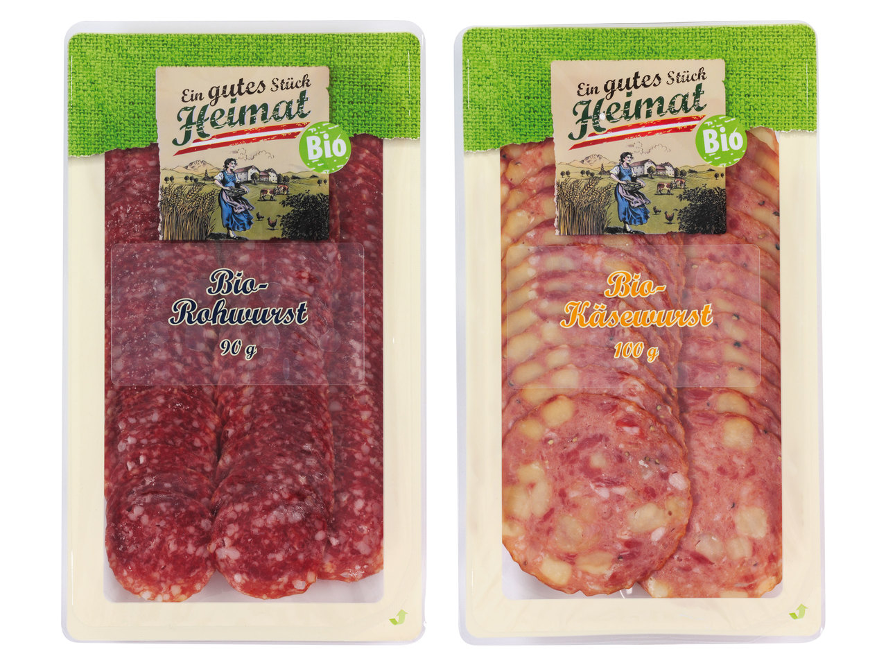 EIN GUTES STÜCK HEIMAT BIO Bio-Wurst geschnitten