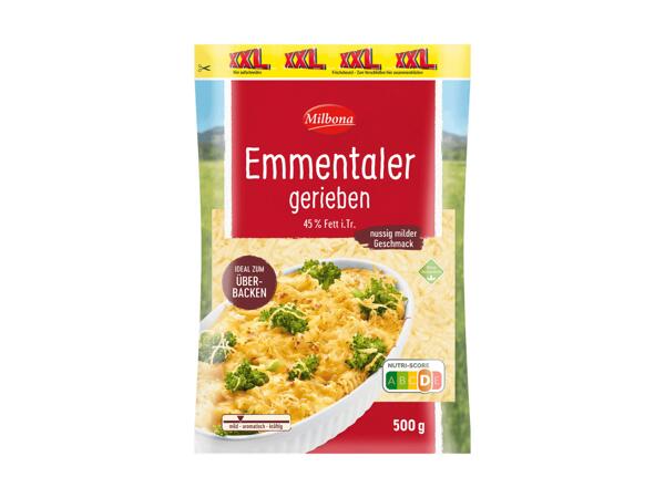 Emmentaler gerieben