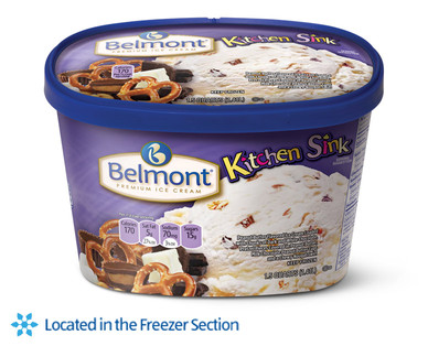 Belmont Kitchen Sink or Homemade Vanilla Ice Cream