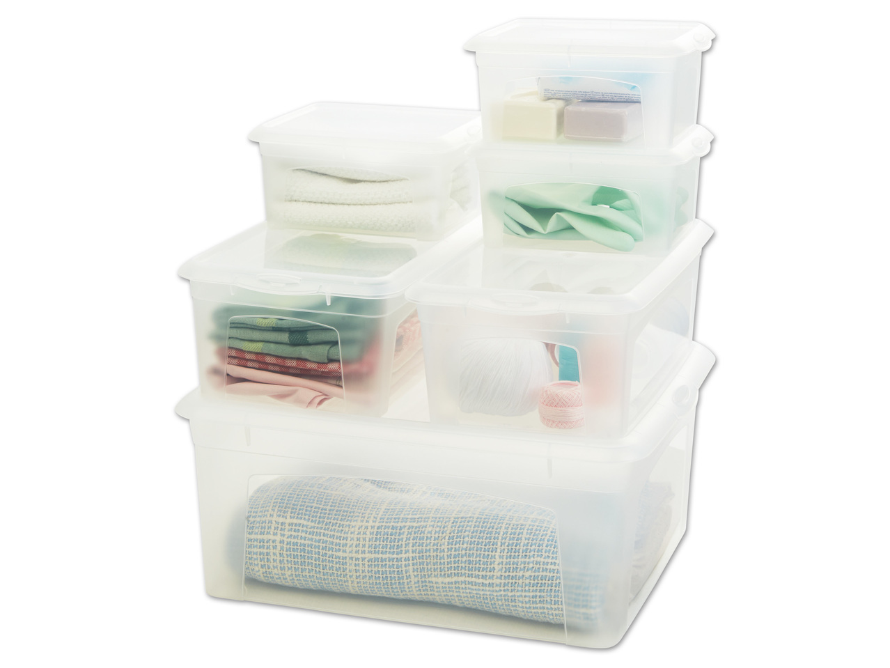 CASSETTI(R) Universalboxen-Set, 6-teilig