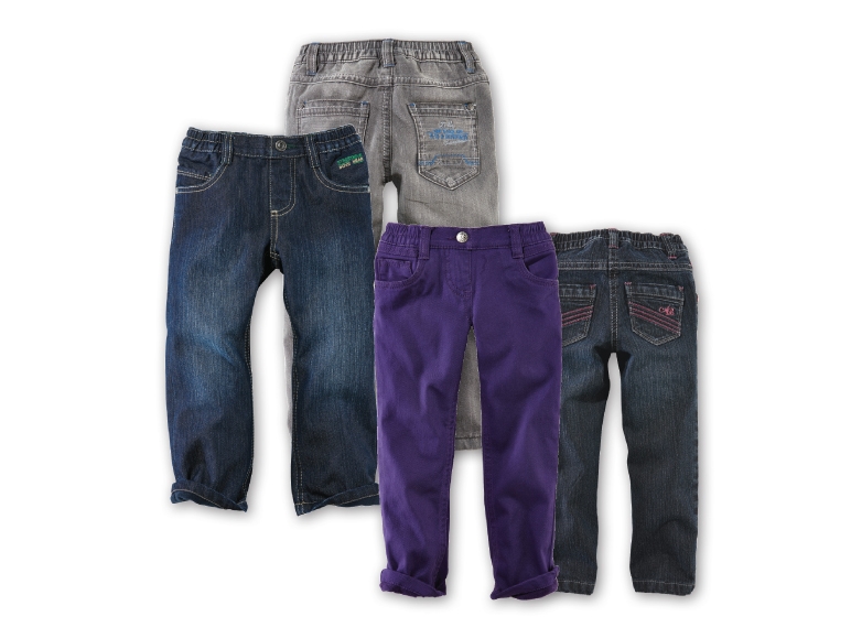 Gevoerde jeansbroek voor kinderen