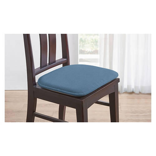 Memory Foam Chair Pad, Blue