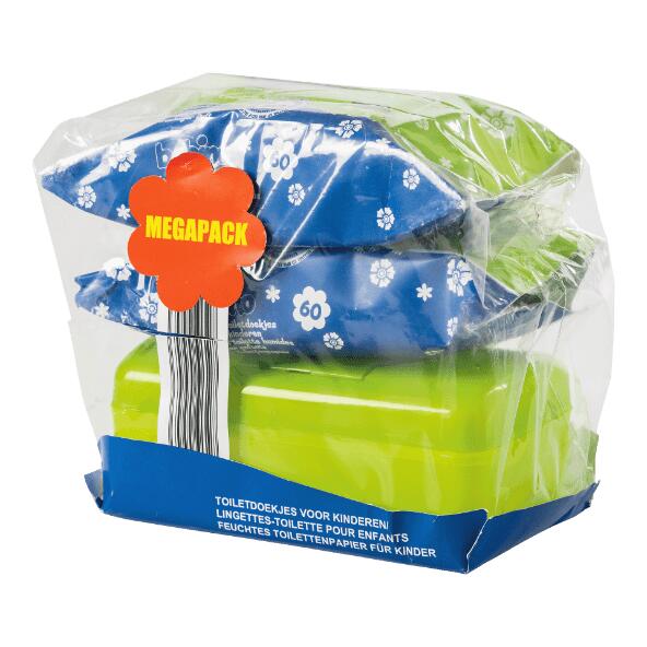 BEBINO(R) Vochtige toiletdoekjes voor kinderen, 3-pack
