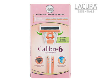 Lacura Women's 6 Blade Razor Kit