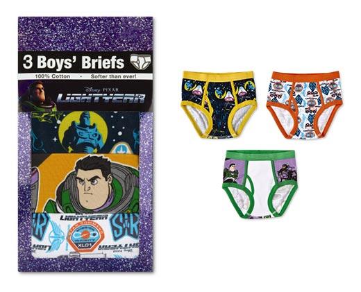 Girls' 4-Pack or Boys' 3-Pack Underwear
