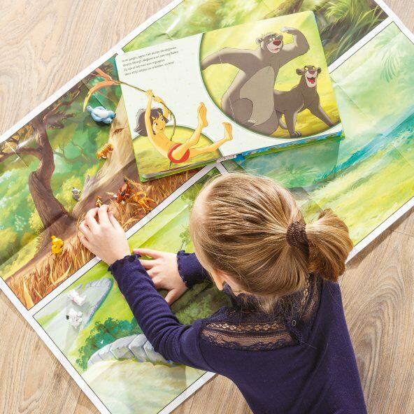 Boek met speelfiguurtjes