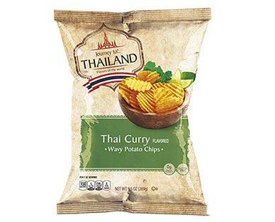 Journey To... India and Thailand Tandoori Barbecue or Thai Curry Potato Chips