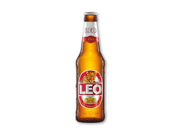 Leo eller Singha asiatisk øl