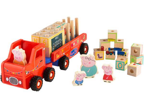 Wooden Peppa Pig Truck