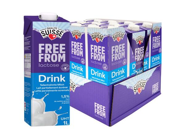 Lait drink sans lactose 1,5%
