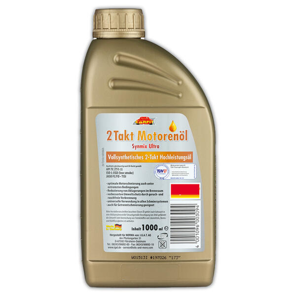 Vollsynthetisches 2-Takt-Motorenöl