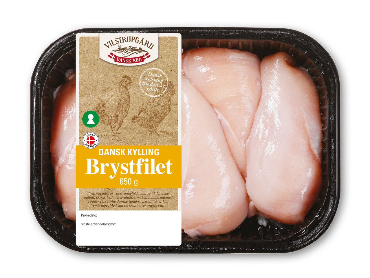 VILSTRUPGÅRD Danske kyllingebrystfileter