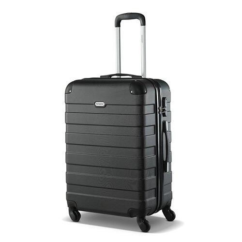 MONZANA Hartschalenkofferset Essential, 4-teilig, Schwarz