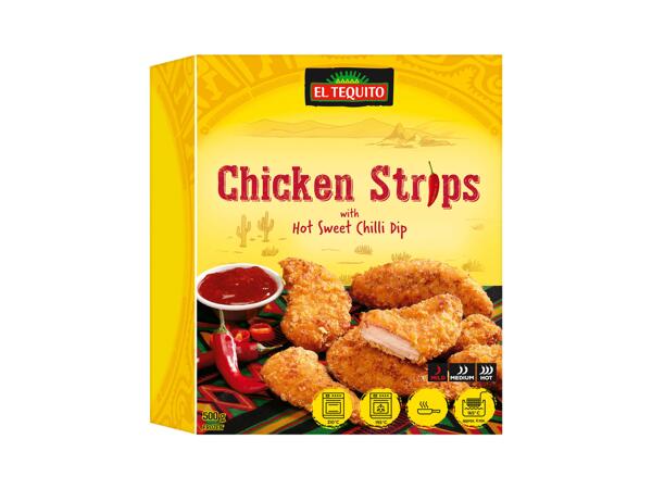 Breaded chicken breast