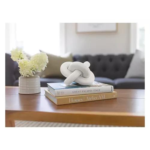 Oversized Olive Wood Knot, White Wash