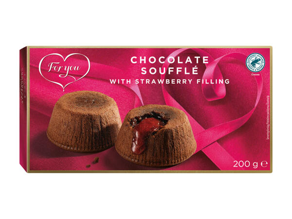 Chokolade soufflé