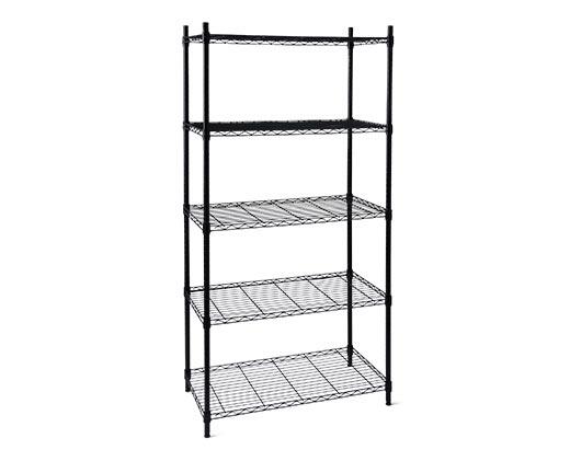 WORKZONE 5 Tier Black Shelving