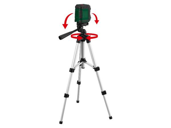 Křížový liniový laser se stativem PKLL 10 B4