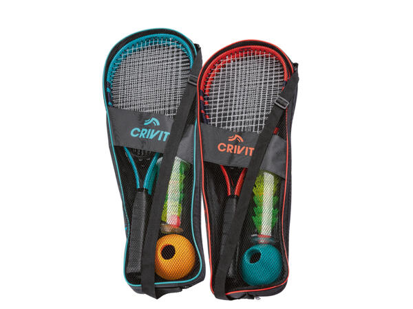Badminton rapid ball-set
