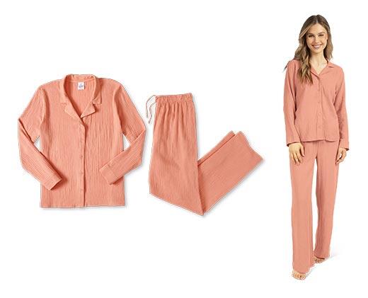 Serra 
 Ladies 2pc Textured Pajama Sets