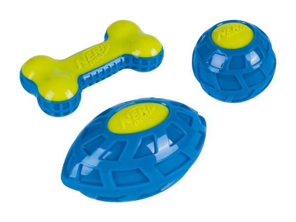 Jouet pour chiens Squeaker Nerf Dog