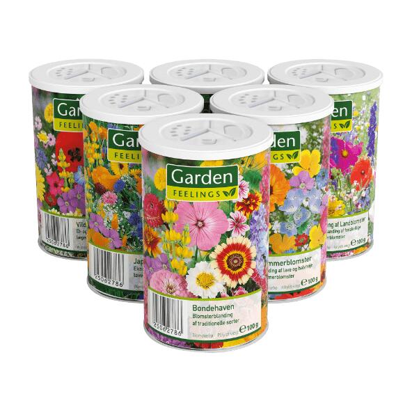 Blomsterfrø på dåse