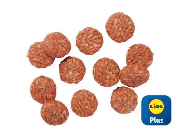 Mini burger au bacon