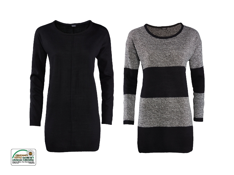 Robe pull à mailles fines