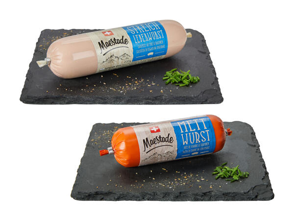 Mettwurst/​Leberwurst ​