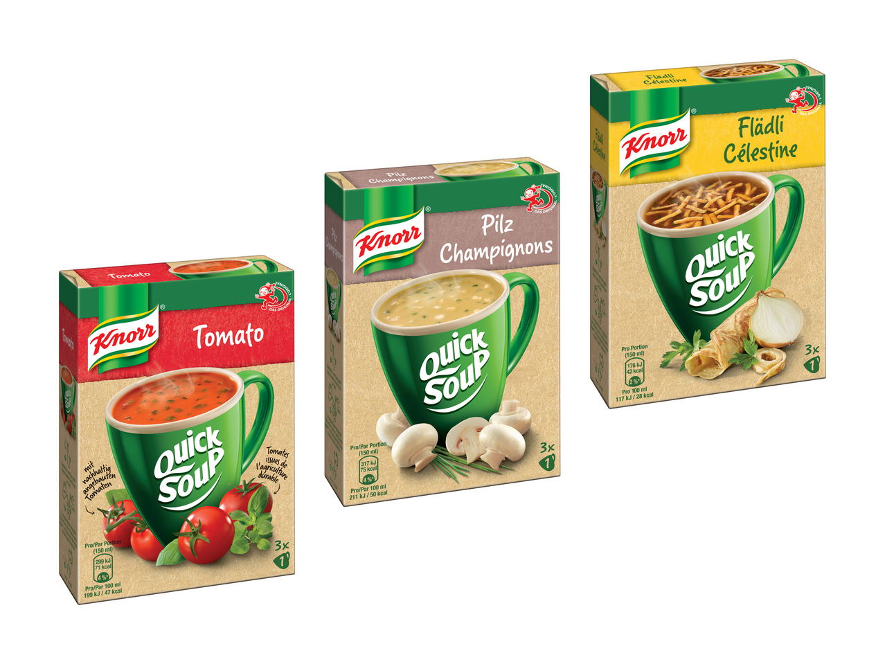 Quick Soup Knorr (uniquement en Suisse romande et en Suisse alémanique)
