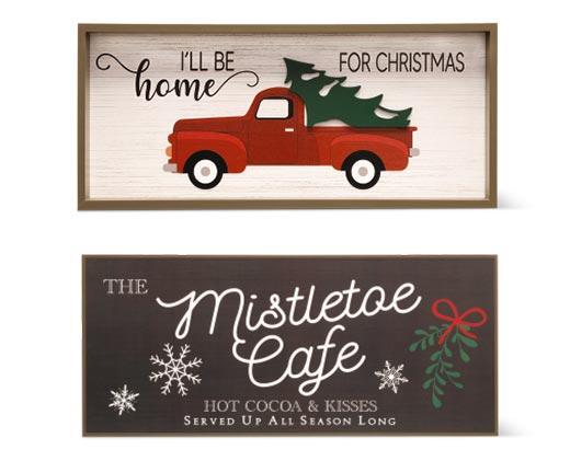 Merry Moments 
 Reversible Mantel Sign