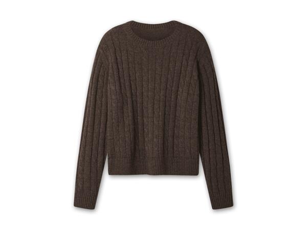 Damen Strickpullover/Wickelcardigan