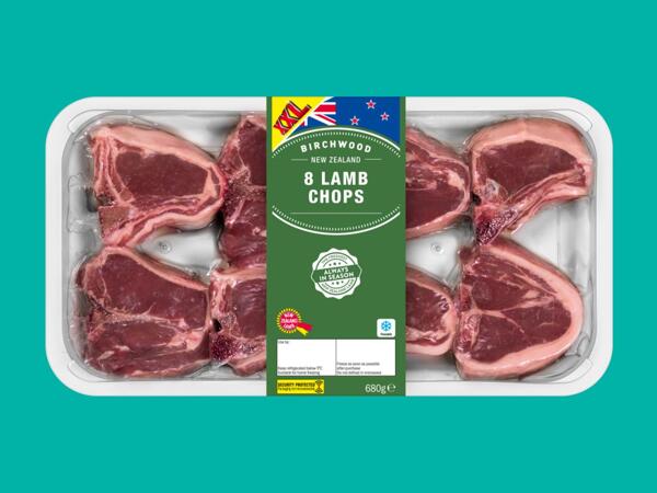 Birchwood 8 Lamb Loin Chops
