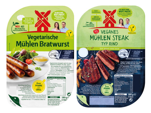 Rügenwalder Mühle Vegetarisches Grillsortiment