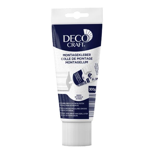DECO CRAFT(R) 				Mastic de rebouchage, enduit de jointoiement ou colle de fixation