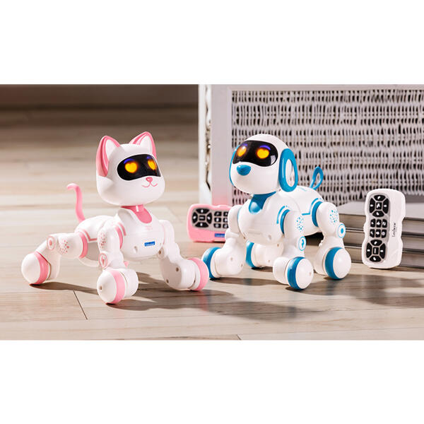 Interaktiver Roboter-Hund oder -Katze mit Fernbedienung