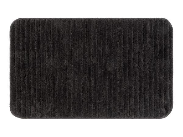 Black Bath Mat