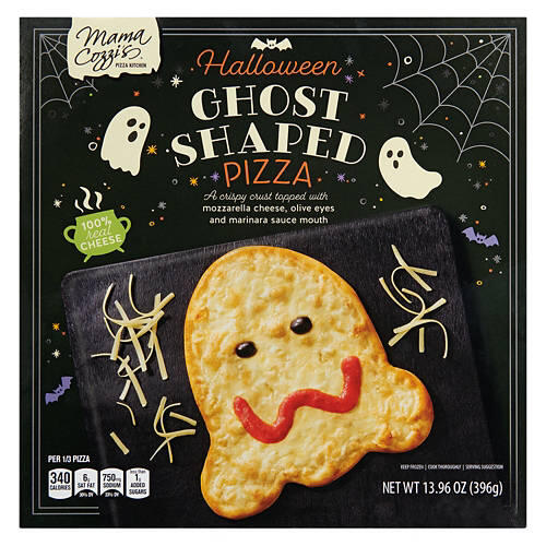 Halloween Ghost Shaped Cheese Pizza, 13.96 oz