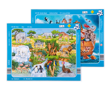 Kinder-Rahmen-Puzzles, Doppelpkg.