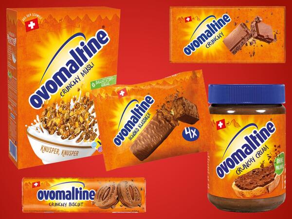 Ovomaltine Produkte