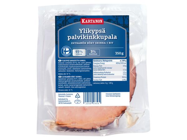 Rökt skinka i bit