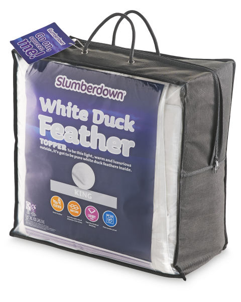 Duck Feather King Mattress Topper