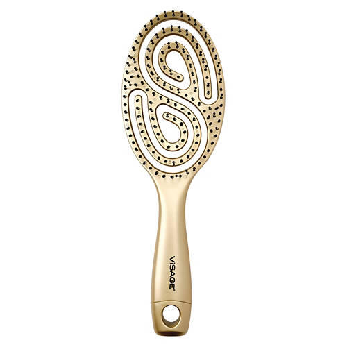 Vented Hairbrush, Gold