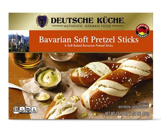Deutsche Küche 
 Bavarian Soft Pretzels or Pretzel Sticks