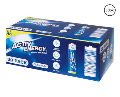 ActivEnergy Batteries Big Box 50pk AA