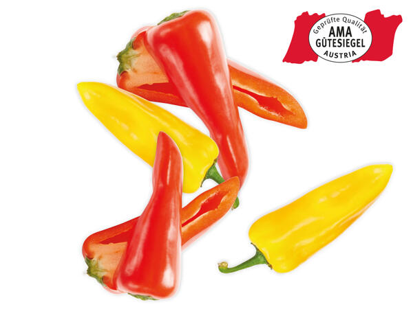 Mini Paprika Mix aus Österreich