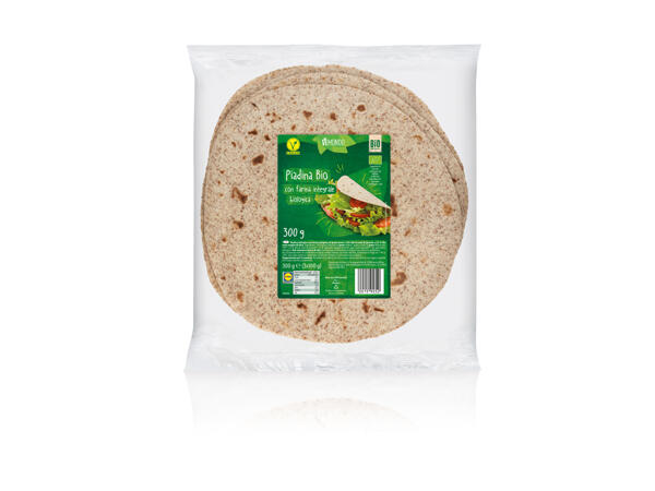 Piadina with Organic Wholemeal Flour