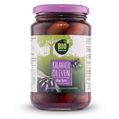 BIO NATURA Olives Kalamata, sans noyau